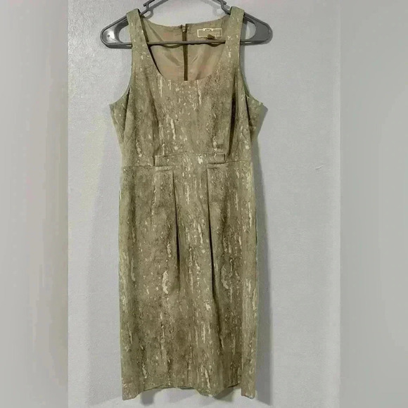 97. Michael Michael Kors Sleeveless Sheath mk Dress SZ 4 - Picture 1 of 4
